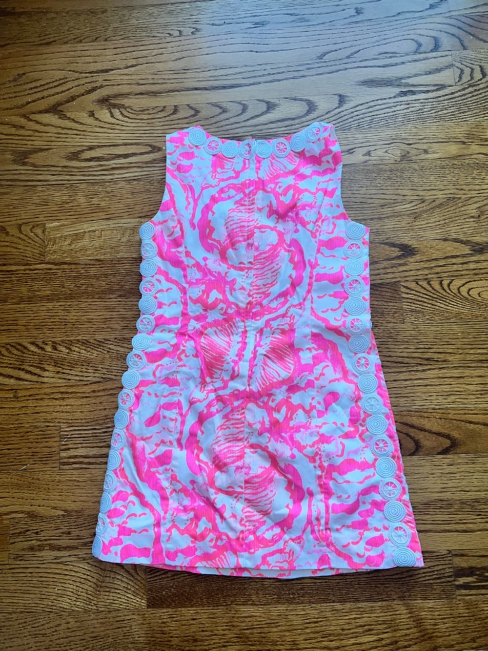 Worn once Lilly Pulitzer Mila Shift Dress Coral Reef - Picture 3 of 4